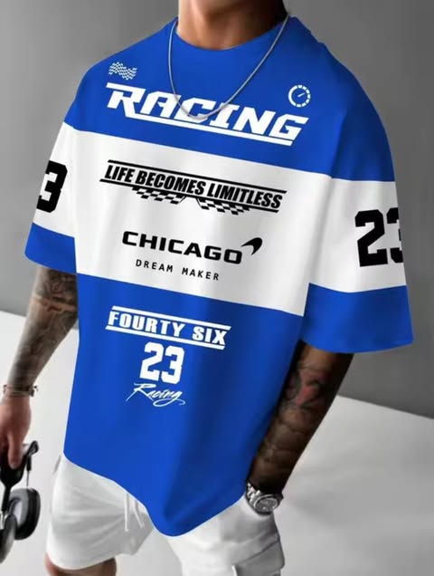 luce Racing Blue Chicago Shirt