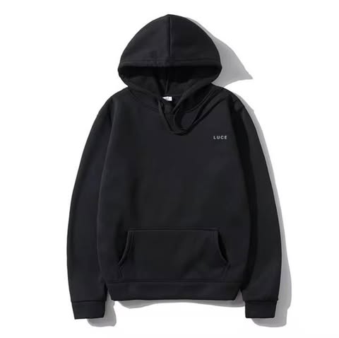 Luce Black Hoodie